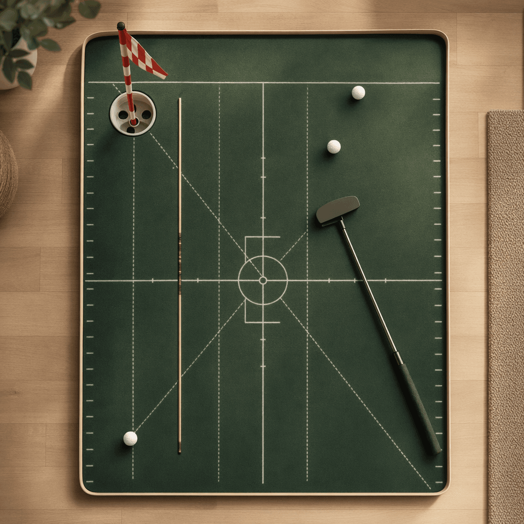 Putting Corner — golf pin board layout